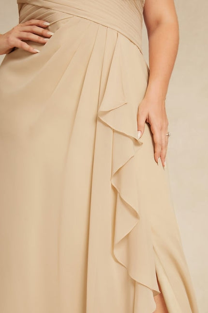 Robe Trapèze Nuance De Velours - gallery 6