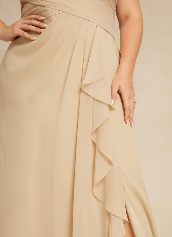 Robe Trapèze Nuance De Velours - gallery 6