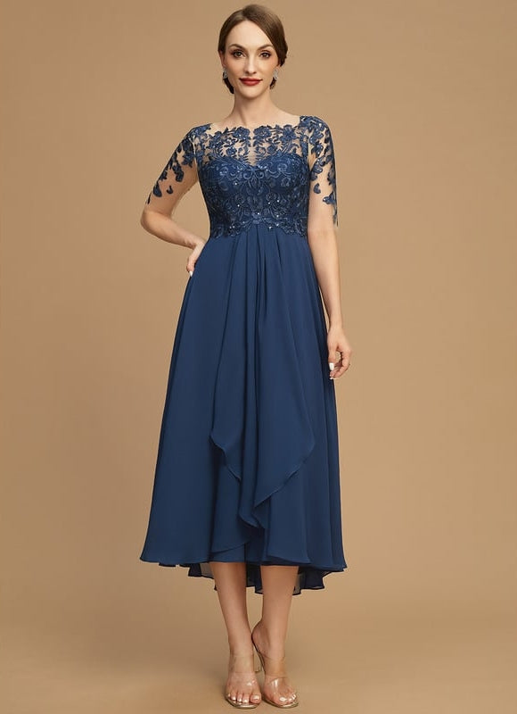 Robe Trapèze Étoile Nocturne - gallery 1