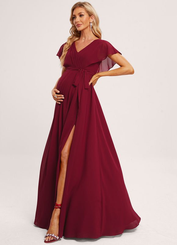 Robe Trapèze Maternité Fluidité - gallery 4