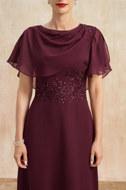 Robe Trapèze Royale Élégante - gallery 6