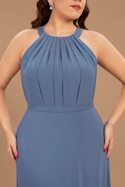 Robe Trapèze Élégance Aquatique - gallery 8