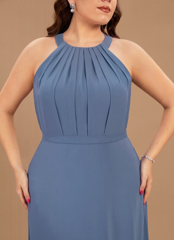 Robe Trapèze Élégance Aquatique - gallery 8