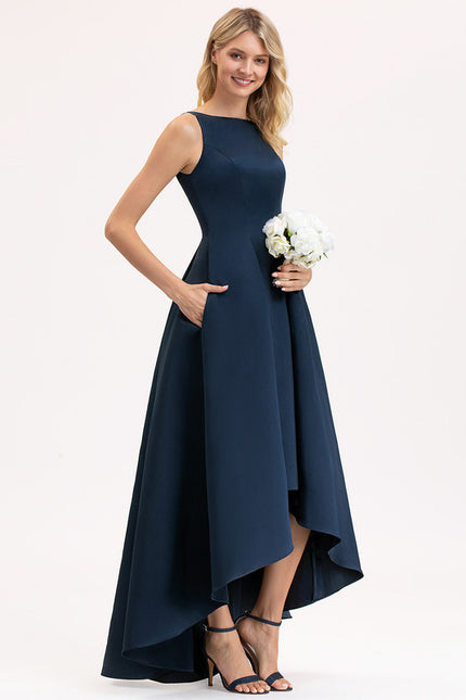 Robe Trapèze Satin Éclat Couture - gallery 2