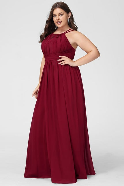 Robe Trapèze Élégance Pourpre Languide - gallery 9