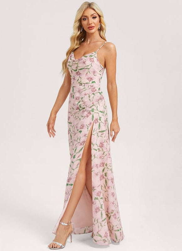 Robe Trapèze Flottante Olive - gallery 1