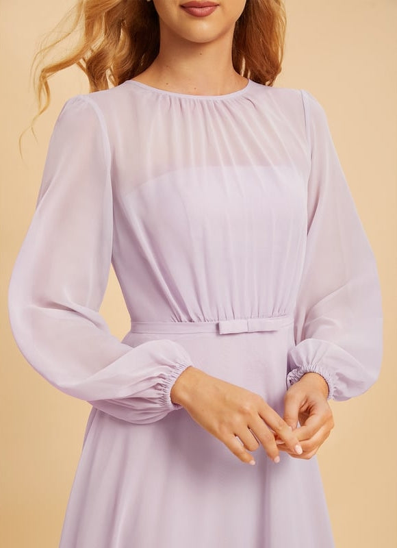 Robe Trapèze Douceur Lavande - gallery 3