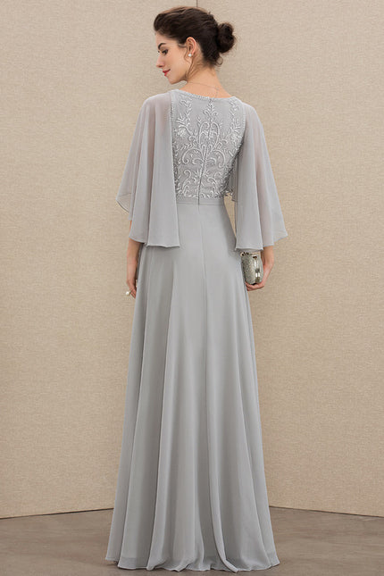 Robe Trapèze Satinée Étoilée - gallery 4