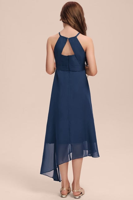 Robe Trapèze Aérienne Azur - gallery 2