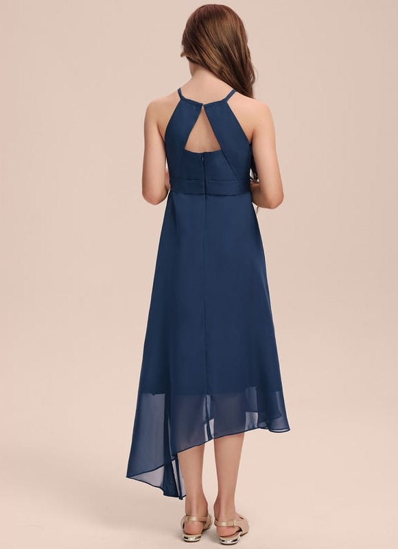 Robe Trapèze Aérienne Azur - gallery 2