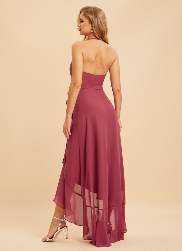 Robe Trapèze Chiffon Éthérée - gallery 6