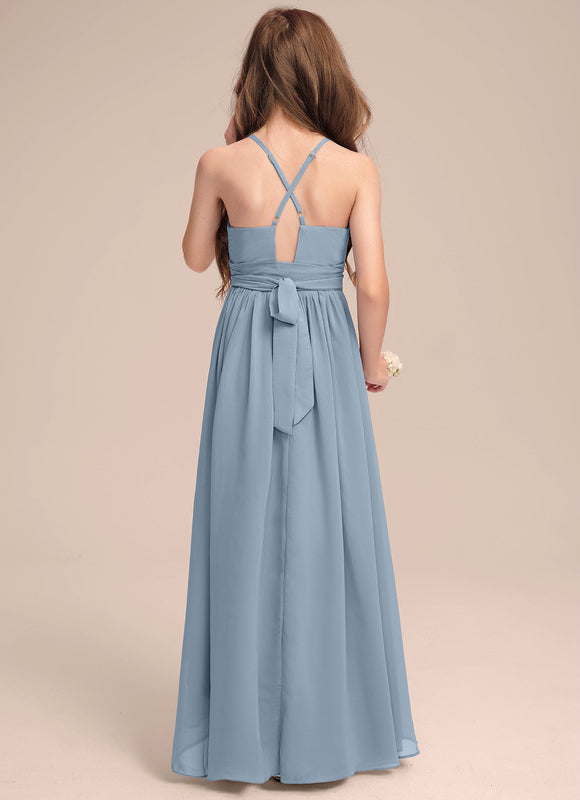 Robe Trapèze Céleste Aube - gallery 5