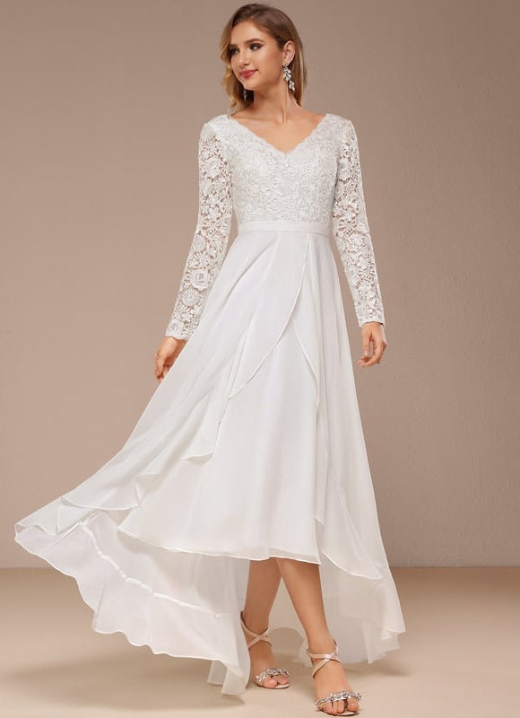 Robe Trapèze Lumière Évanescente - gallery 5