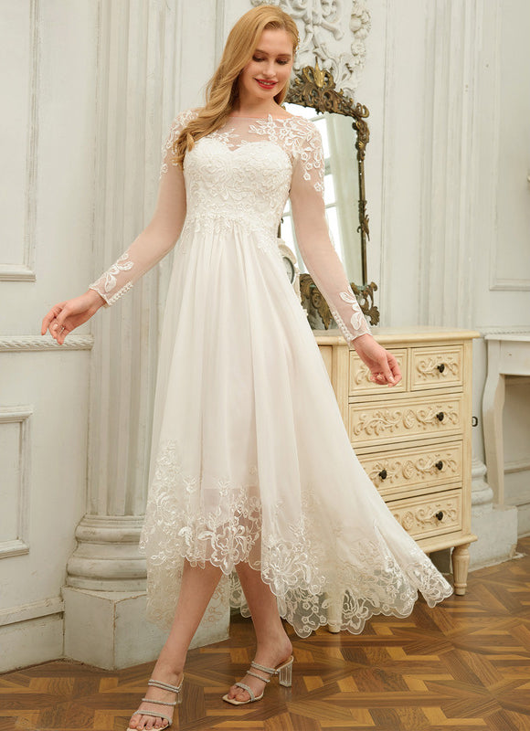 Robe Trapèze Élégie Cristalline - gallery 1