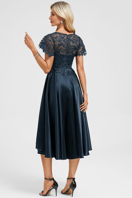 Robe Trapèze Étoile De Velours - gallery 5