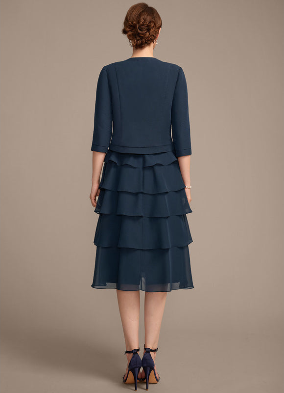 Robe Trapèze Élégance Plissée - gallery 5