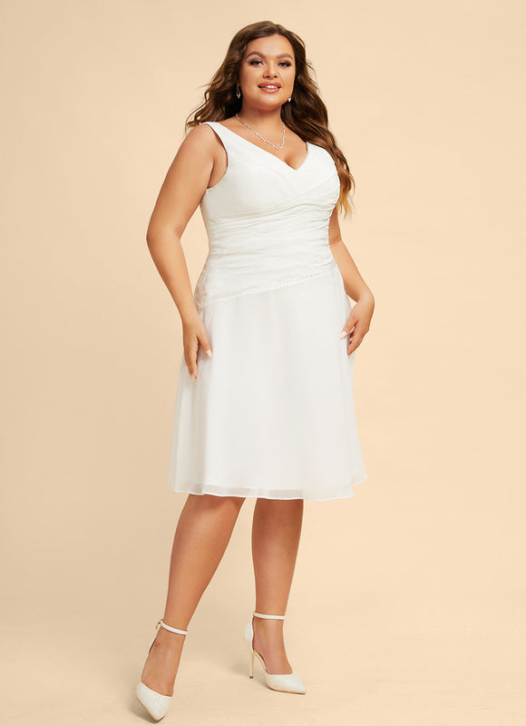Robe Trapèze Éclat Pureté - gallery 8