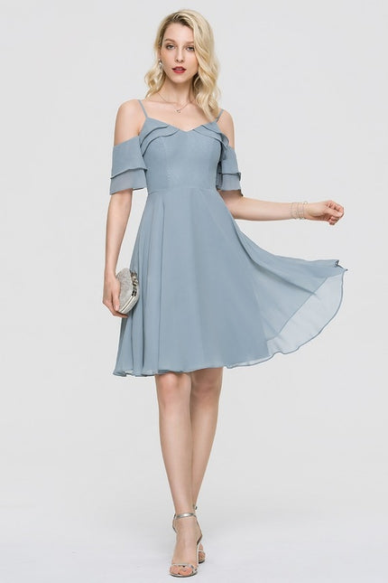 Robe Trapèze Brise Dazur Éthérée - gallery 2
