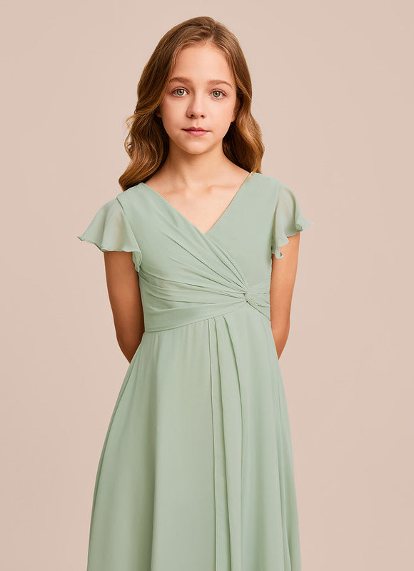 Robe Trapèze Brise De Menthe - gallery 1