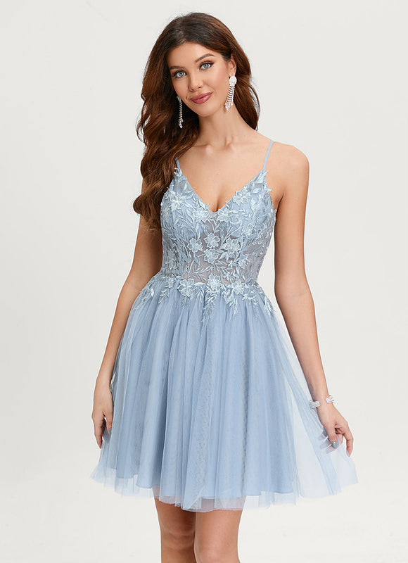 Robe Trapèze Tulle Noire