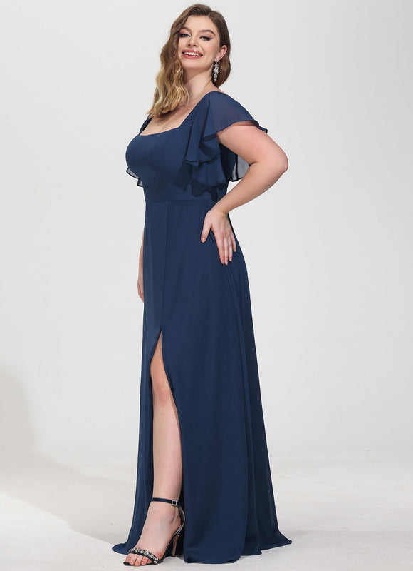 Robe Trapèze Flottante Aqua - gallery 8