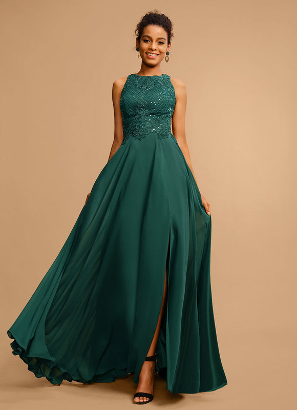 Robe Trapèze Nuit Épurée - gallery 1