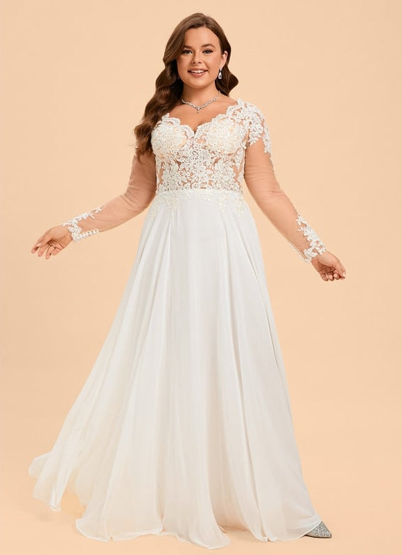 Robe Trapèze Éthérée Lumineuse - gallery 7
