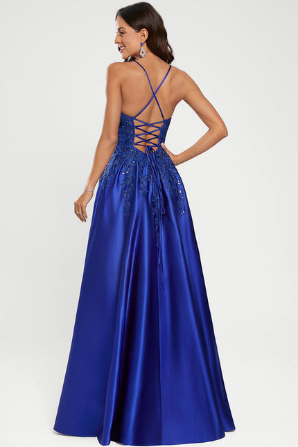 Robe Trapèze Satinée Éblouissante - gallery 8