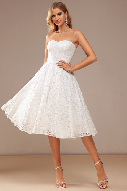 Robe Trapèze Élégance Lace Couture