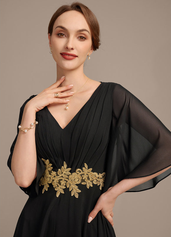 Robe Trapèze Nuit Élégante - gallery 1