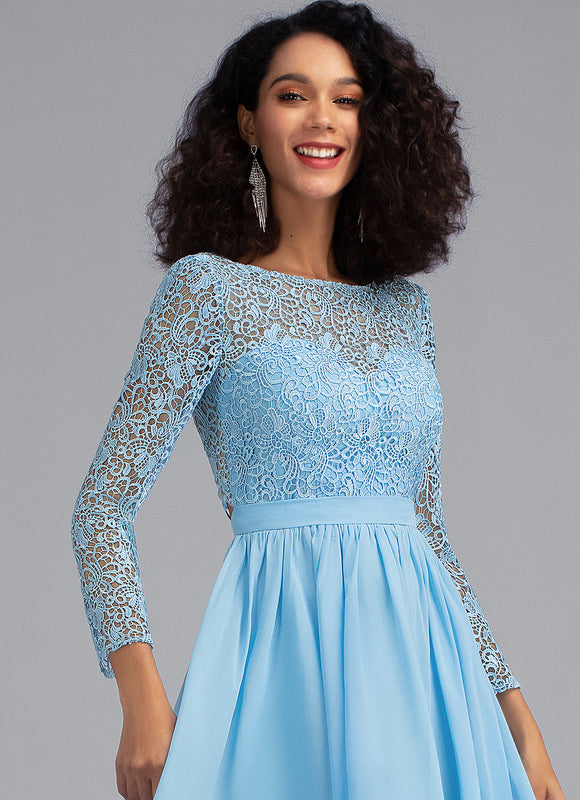 Robe Trapèze Courte Festive - gallery 3