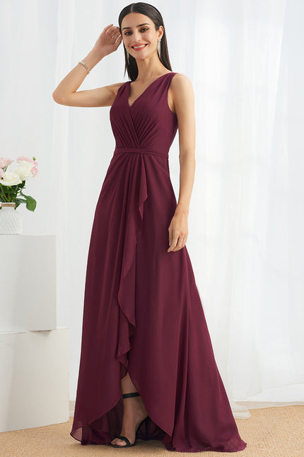 Robe Trapèze Aérienne Vert Pâle - gallery 3