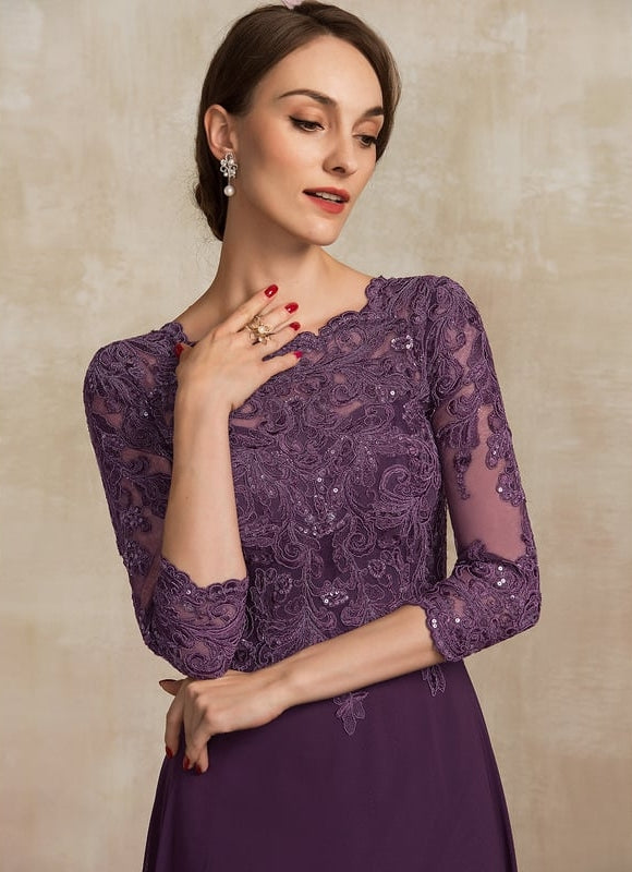 Robe Trapèze Élégance Marine Brodée - gallery 3
