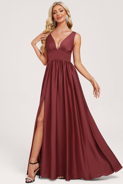 Robe Trapèze Nuit Bordeaux Velours