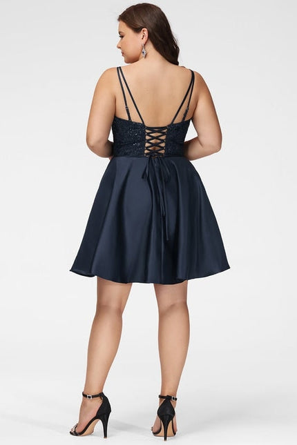 Robe Trapèze Rêve Rosé Satiné - gallery 9