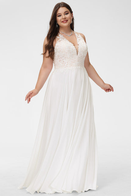 Robe Trapèze Éthérée Satinée - gallery 9