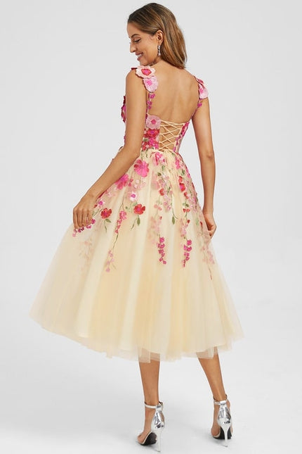 Robe Trapèze Éclosion Enchantée - gallery 6