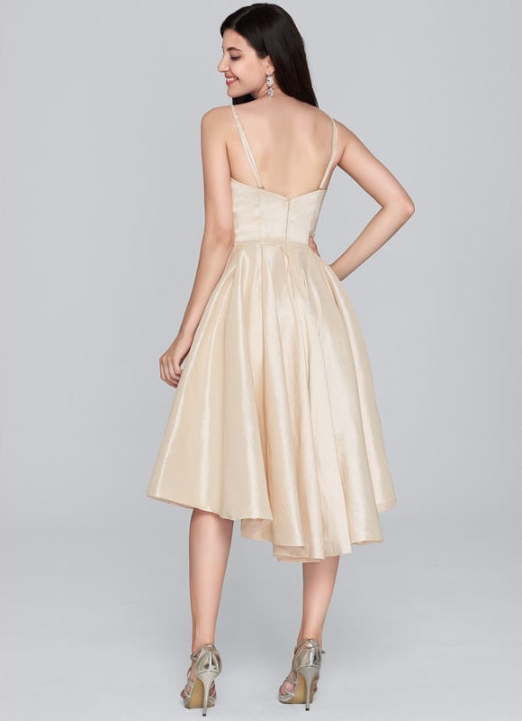 Robe Trapèze Dorée Couture - gallery 5