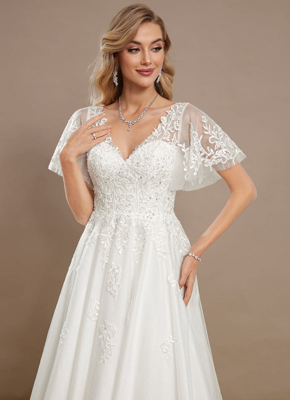 Robe Trapèze Luxe Éthéré - gallery 3