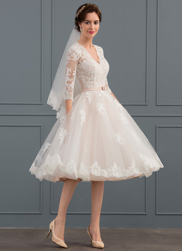 Robe Trapèze Tulle Couture - gallery 1