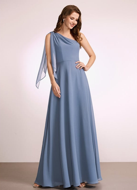 Robe Trapèze Rose Poudré Chic - gallery 3