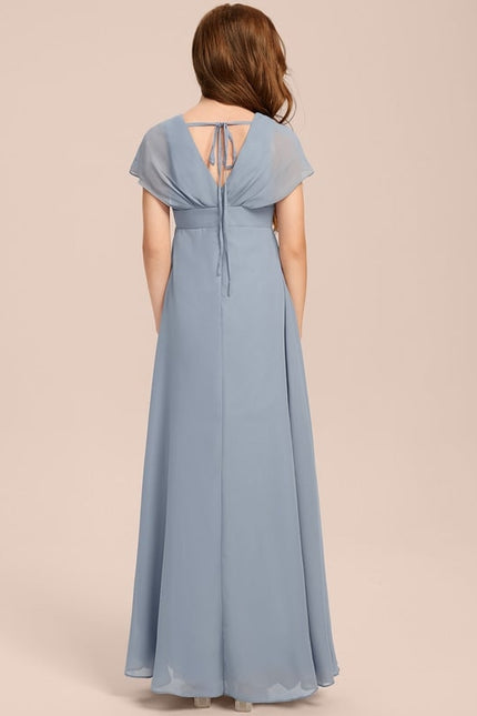 Robe Trapèze Vert Doux Éclat - gallery 3