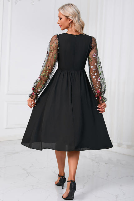 Robe Trapeze Fleurie - gallery 5
