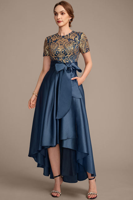 Robe Trapèze Indigo Étoilé - gallery 5