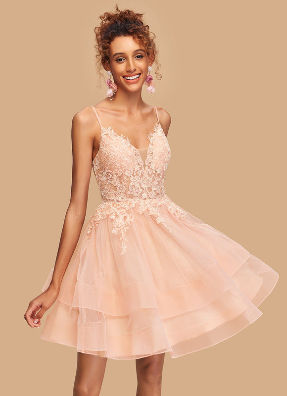 Robe Trapèze De Bal Chic