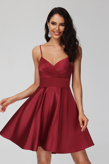 Robe Trapèze Plissée Élégante