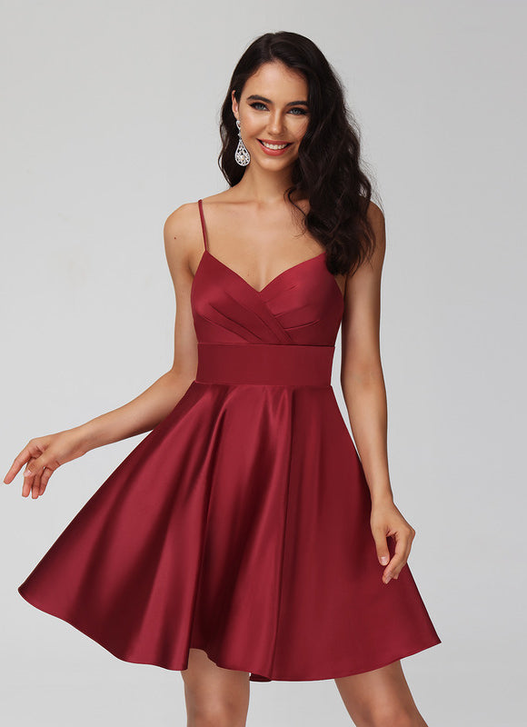 Robe Trapèze Plissée Élégante