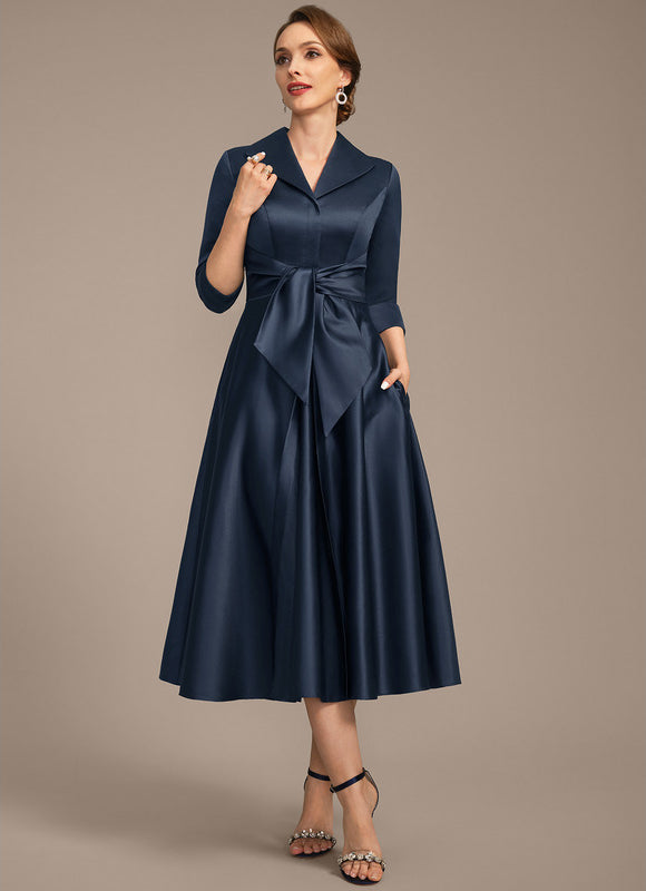 Robe Trapèze Nuit Saphir - gallery 3