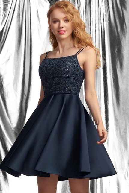 Robe Trapèze Rêve Rosé Satiné