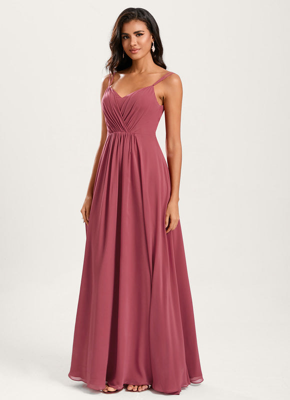 Robe Trapèze Mousseline Fendue - gallery 3